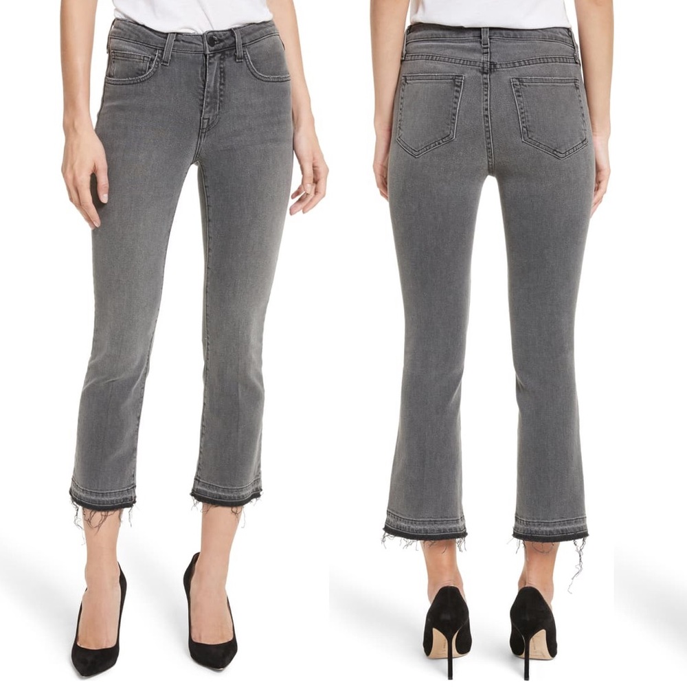 L’Agence Serena High Waist Crop Flare